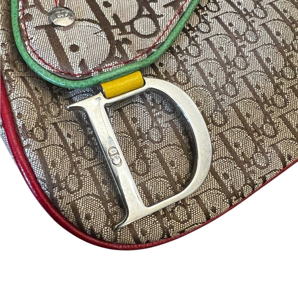 Dior Multicolor Crossbody Bag with Yellow Accent - Picture 7 of 13
